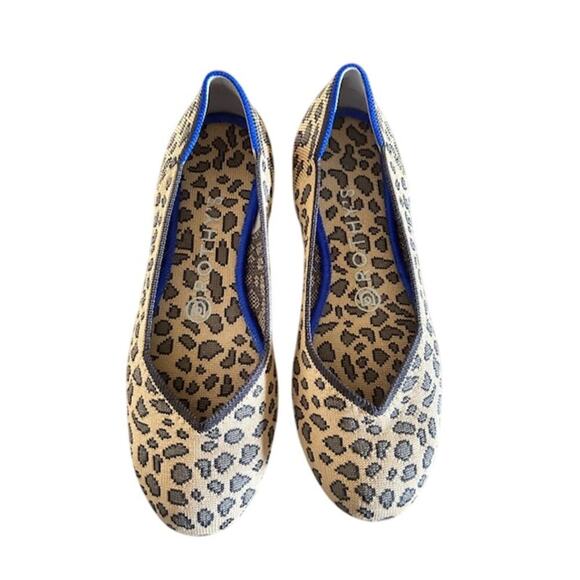 Rothy's Shoes - Rothy’s Women’s Flat Shoes - Size 6.5 - Leopard Print - Sustainable & Stylish